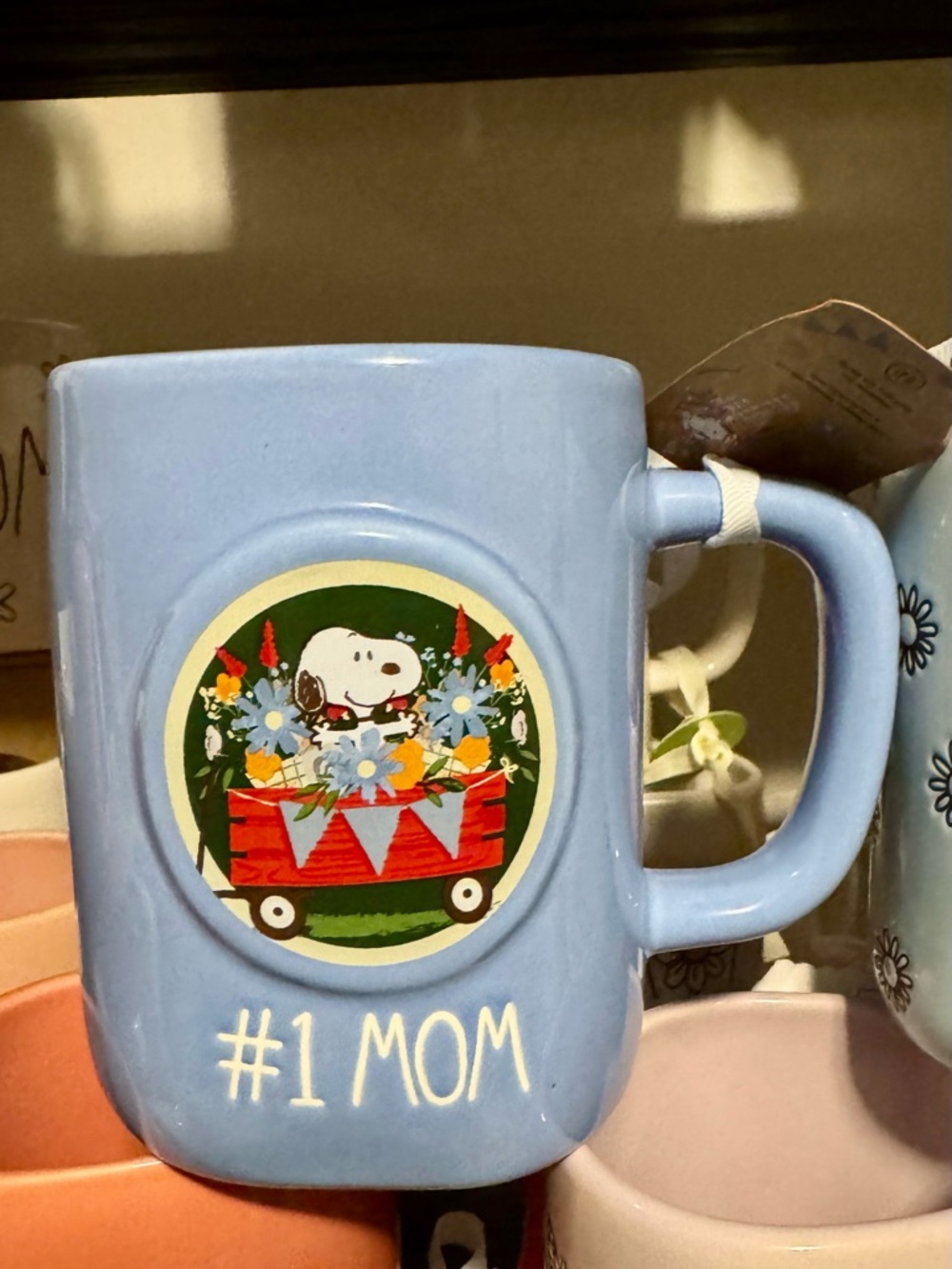 Rae Dunn - #1 Mom Snoopy Mug